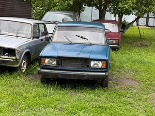 2001 Lada (ВАЗ) 2107, синий, 70000 рублей, вид 2