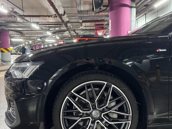 2019 Audi A6 45 TFSI V (C8), чёрный - вид 10