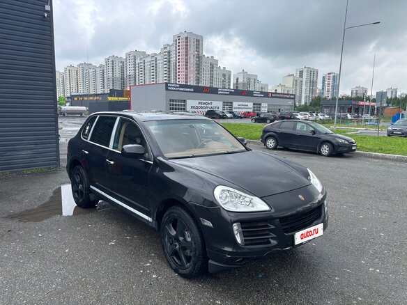 2009 Porsche Cayenne Diesel I Рестайлинг (957), чёрный, 1690000 рублей - вид 1