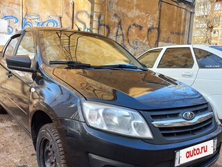 2018 Lada (ВАЗ) Granta I Рестайлинг, чёрный, 630000 рублей, вид 1