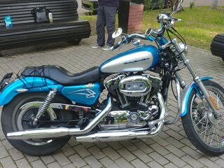 2006 Harley-Davidson Sportster 1200, голубой, 550000 рублей, вид 1