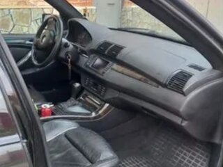 2005 BMW X5 4.4i I (E53) Рестайлинг, чёрный, 950000 рублей, вид 3