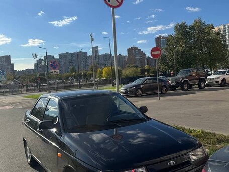 2005 Lada (ВАЗ) 2110, чёрный, вид 5
