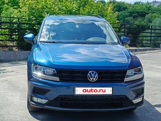 2019 Volkswagen Tiguan II, синий, 2420000 рублей, вид 3