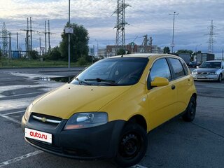 2006 Chevrolet Aveo I, жёлтый, 145000 рублей, вид 1