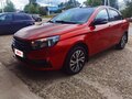 2016 Lada (ВАЗ) Vesta I, красный, 869000 рублей - вид 3