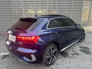 2022 Audi A3 Sportback 35 TFSI IV (8Y), синий, 2649000 рублей, вид 4