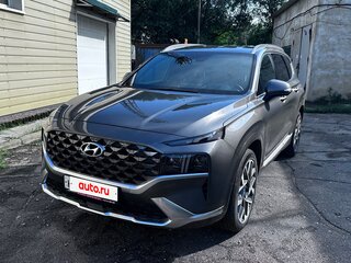 2020 Hyundai Santa Fe IV Рестайлинг, серый, 3700000 рублей, вид 1