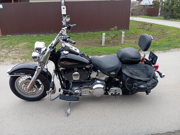 2006 Harley-Davidson Heritage, чёрный, 690000 рублей - вид 3