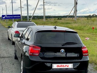 2014 BMW 1 серии 116i II (F20/F21), чёрный, 1050000 рублей, вид 3