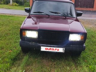 2012 Lada (ВАЗ) 2107, красный, 320000 рублей, вид 1
