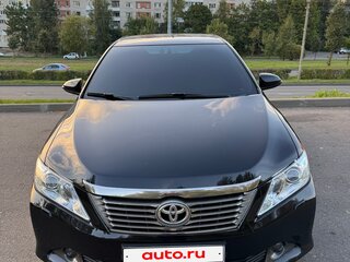 2012 Toyota Camry VII (XV50), чёрный, 1600000 рублей, вид 2
