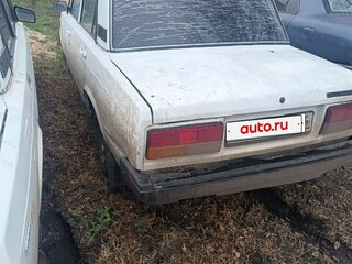 2007 Lada (ВАЗ) 2107, белый, 120000 рублей, вид 4