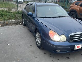 2003 Hyundai Sonata IV (EF) Рестайлинг, синий, 299999 рублей, вид 2