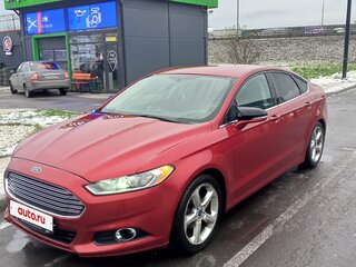 2013 Ford Fusion (North America) II, красный, 500000 рублей, вид 1