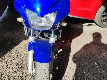 1999 Honda CB 600F Hornet, синий, 390000 рублей, вид 5
