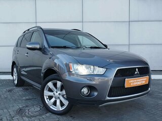 2011 Mitsubishi Outlander II Рестайлинг, серый, 1200000 рублей, вид 3