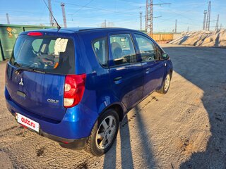2009 Mitsubishi Colt CZ1 VI (Z30) Рестайлинг, синий, 470000 рублей, вид 4