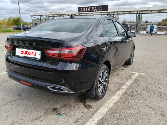 2025 Lada (ВАЗ) Vesta I Рестайлинг (NG), чёрный, 1600000 рублей - вид 3