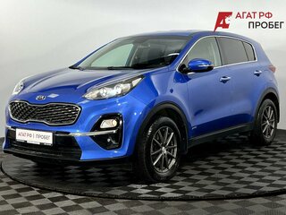 2019 Kia Sportage IV Рестайлинг, синий, 2220000 рублей, вид 2