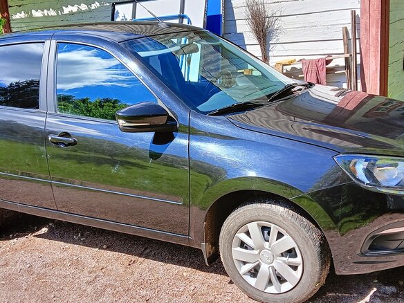 2023 Lada (ВАЗ) Granta Euro-2 I Рестайлинг, чёрный, 790000 рублей - вид 4