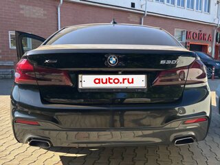 2019 BMW 5 серии 530i xDrive VII (G30/G31/G38), чёрный, 2700000 рублей, вид 4