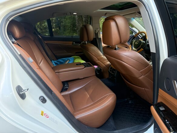 2012 Lexus GS 450h IV, белый, 2500000 рублей - вид 6
