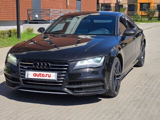 2012 Audi A7 I (4G), чёрный, 1850000 рублей, вид 2