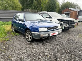 1996 Volkswagen Golf III, синий, 130000 рублей, вид 2