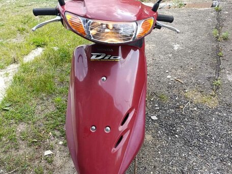 2002 Honda Dio, красный, 63000 рублей, вид 1
