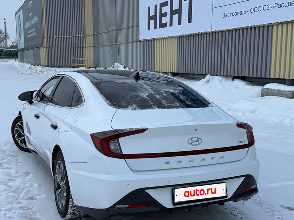 2020 Hyundai Sonata VIII (DN8), белый, 2200000 рублей - вид 4