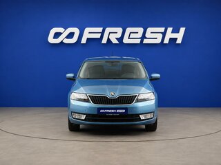2015 Skoda Rapid I, синий, 1327444 рублей, вид 3