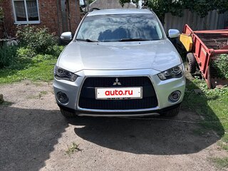 2010 Mitsubishi Outlander II Рестайлинг, серебристый, 1150000 рублей, вид 1