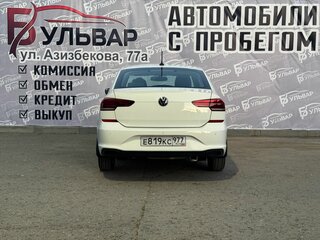2021 Volkswagen Polo VI, белый, 1370000 рублей, вид 4