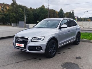 2016 Audi Q5 I (8R) Рестайлинг, серебристый, 1850000 рублей, вид 1
