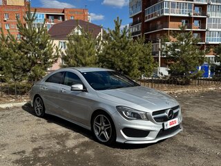 2014 Mercedes-Benz CLA 180 I (C117, X117), серебристый, 1430000 рублей, вид 2