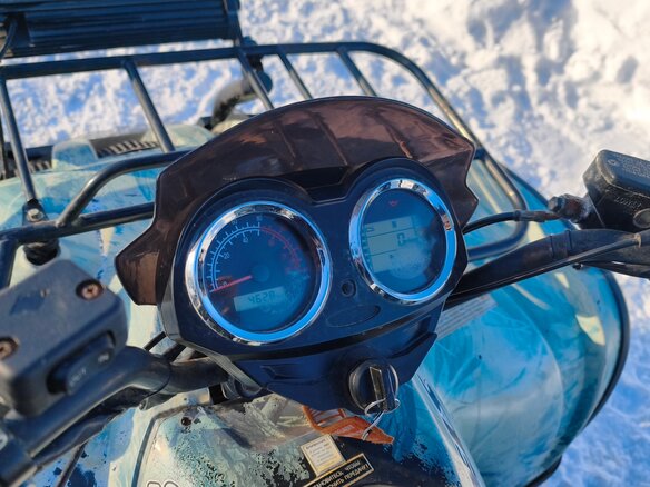2014 Stels ATV-500, голубой, 375000 рублей - вид 9
