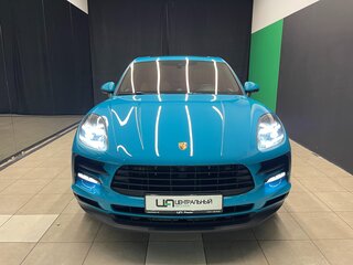 2021 Porsche Macan I Рестайлинг, голубой, 5900000 рублей, вид 2