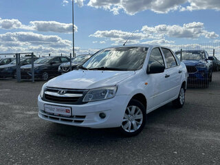 2014 Lada (ВАЗ) Granta I, белый, 162300 рублей, вид 3