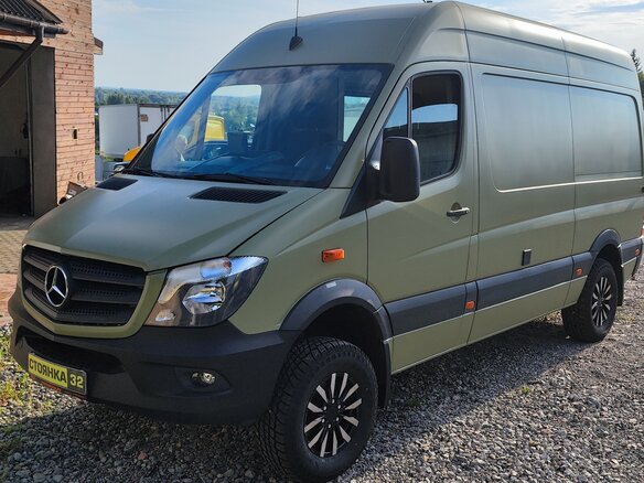 2013 Mercedes-Benz Sprinter, зелёный, 3620000 рублей