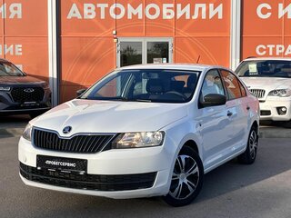 2014 Skoda Rapid I, белый, 750000 рублей, вид 1