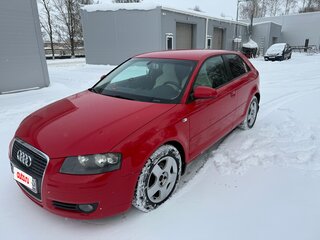 2007 Audi A3 II (8P) Рестайлинг 1, красный, 600000 рублей, вид 1