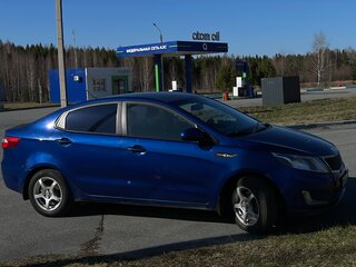 2013 Kia Rio III, синий, 635000 рублей, вид 3