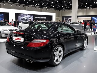 2012 Mercedes-Benz SLK-Класс 200 III (R172), чёрный, 1800000 рублей, вид 3