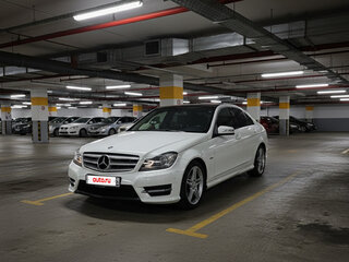 2012 Mercedes-Benz C-Класс 180 BlueEFFICIENCY III (W204) Рестайлинг, белый, 1500000 рублей, вид 1