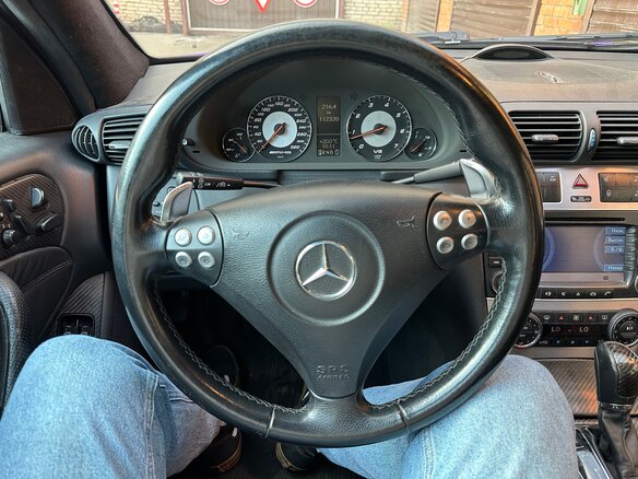 2001 Mercedes-Benz C-Класс AMG 32 AMG II (W203), фиолетовый, 2100000 рублей - вид 13