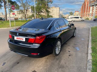 2009 BMW 7 серии Long 730Ld V (F01/F02/F04), чёрный, 1700000 рублей, вид 5