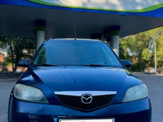 2004 Mazda 2 I (DY), синий, 265000 рублей, вид 1