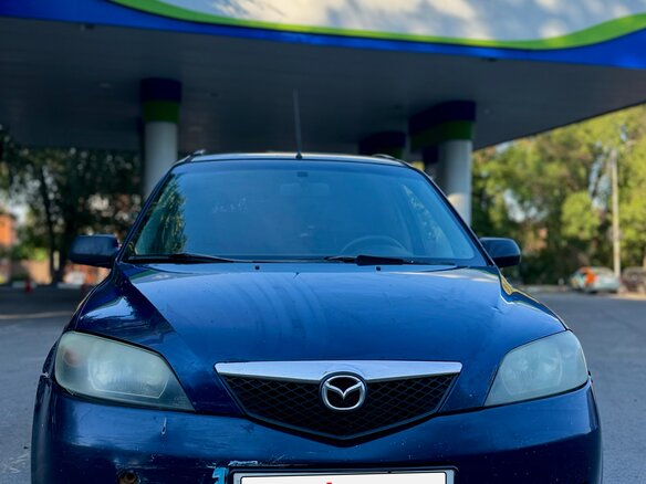 2004 Mazda 2 I (DY), синий