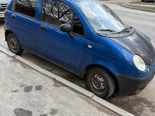 2013 Daewoo Matiz I Рестайлинг, синий, 190000 рублей, вид 2
